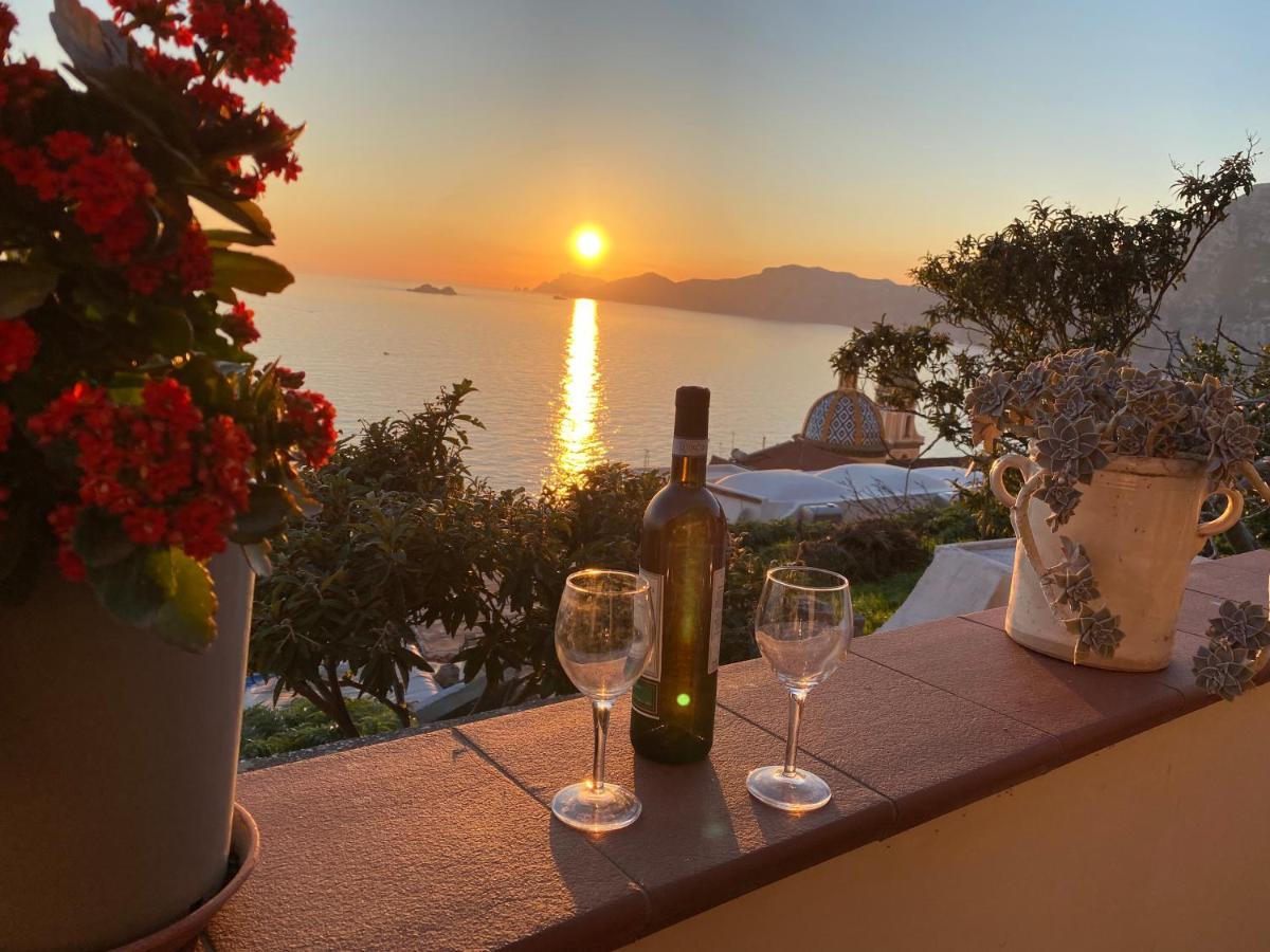Apartmán Il Profumo Dei Fiori Praiano Exteriér fotografie