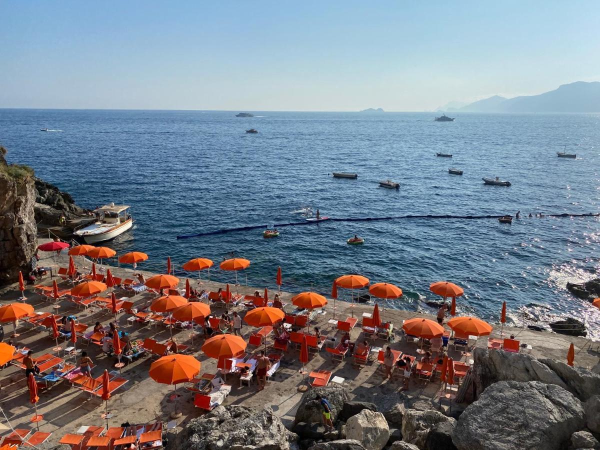 Apartmán Il Profumo Dei Fiori Praiano Exteriér fotografie