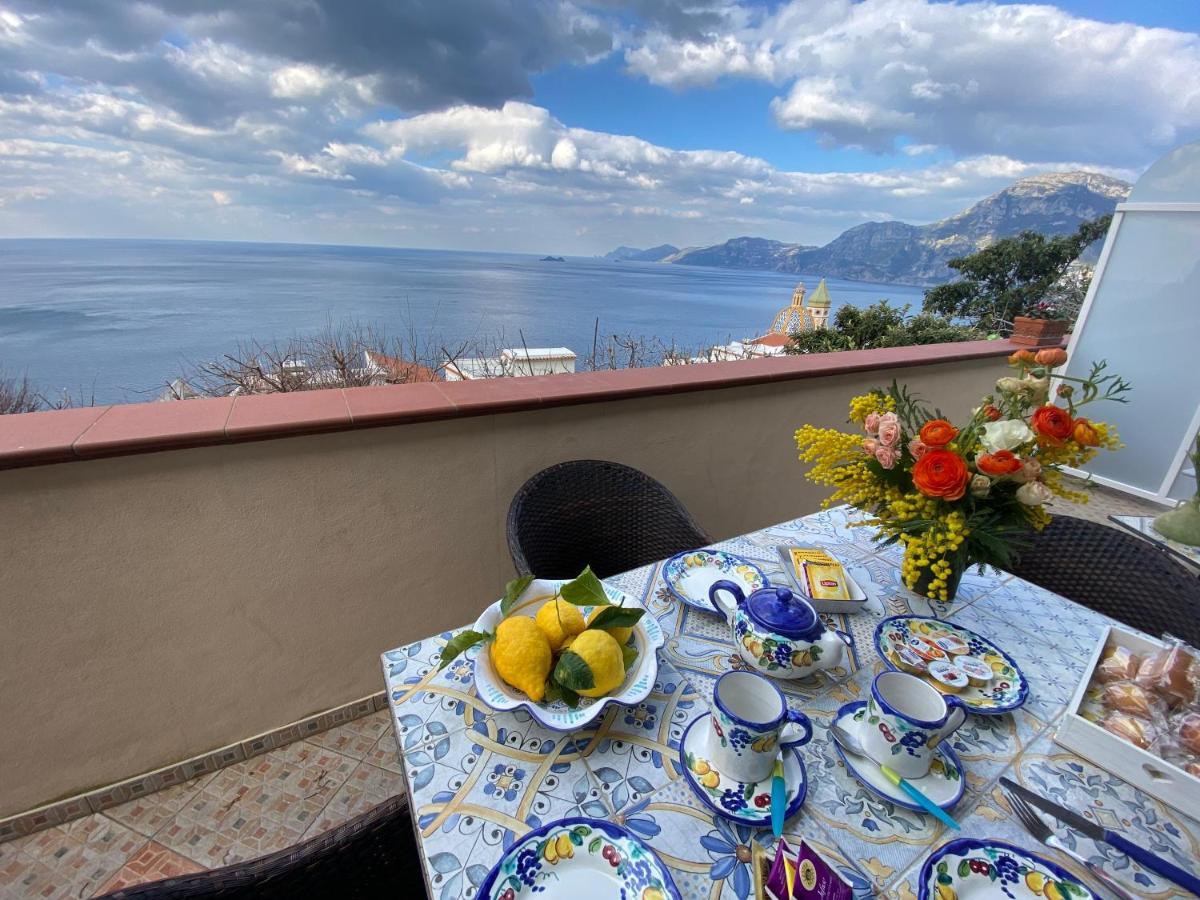 Apartmán Il Profumo Dei Fiori Praiano Exteriér fotografie