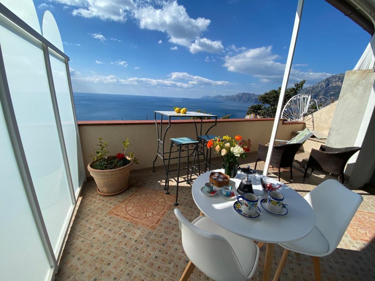 Apartmán Il Profumo Dei Fiori Praiano Exteriér fotografie